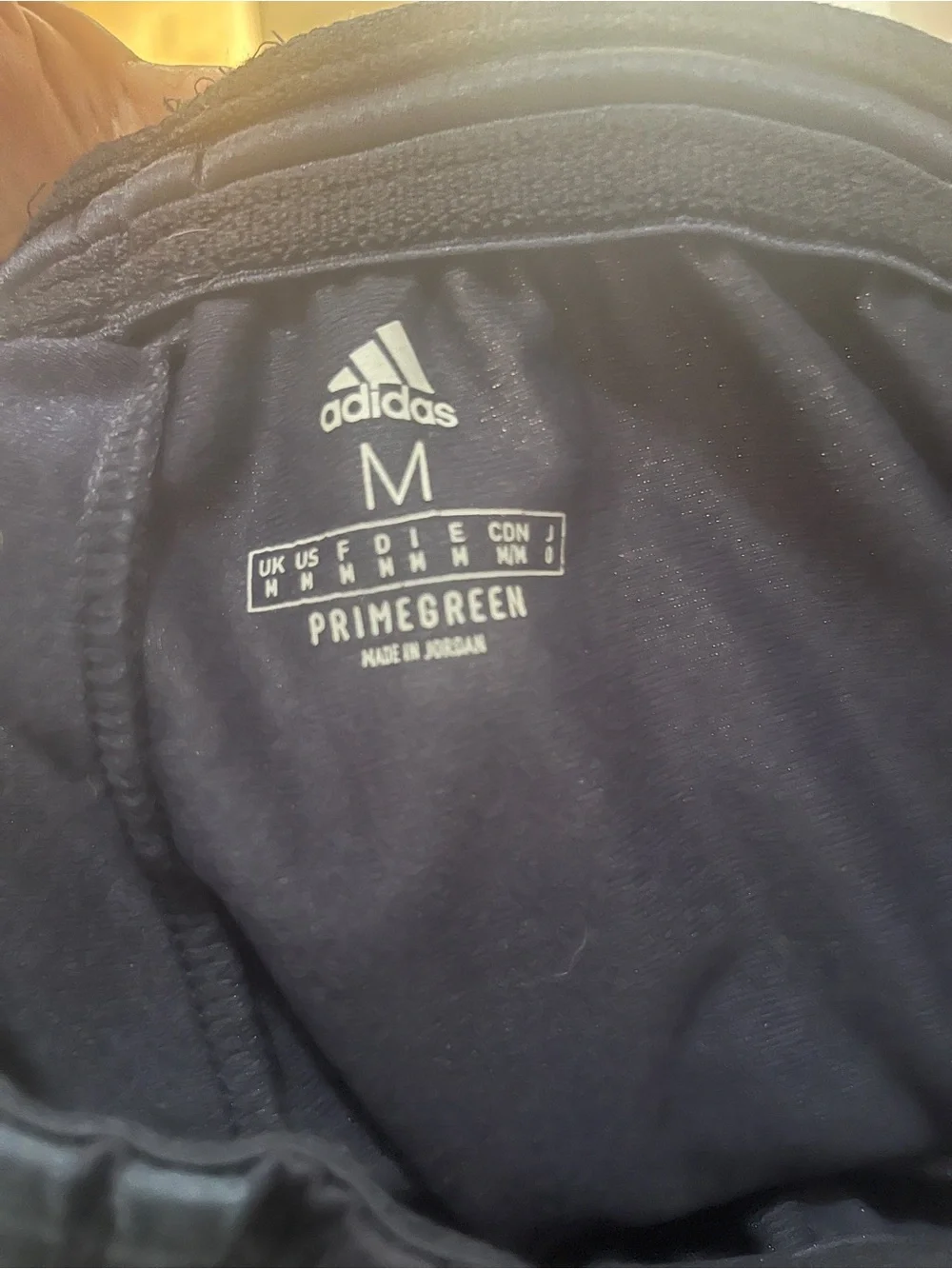 adidas Navy Joggers with Dark Blue Side Stripes